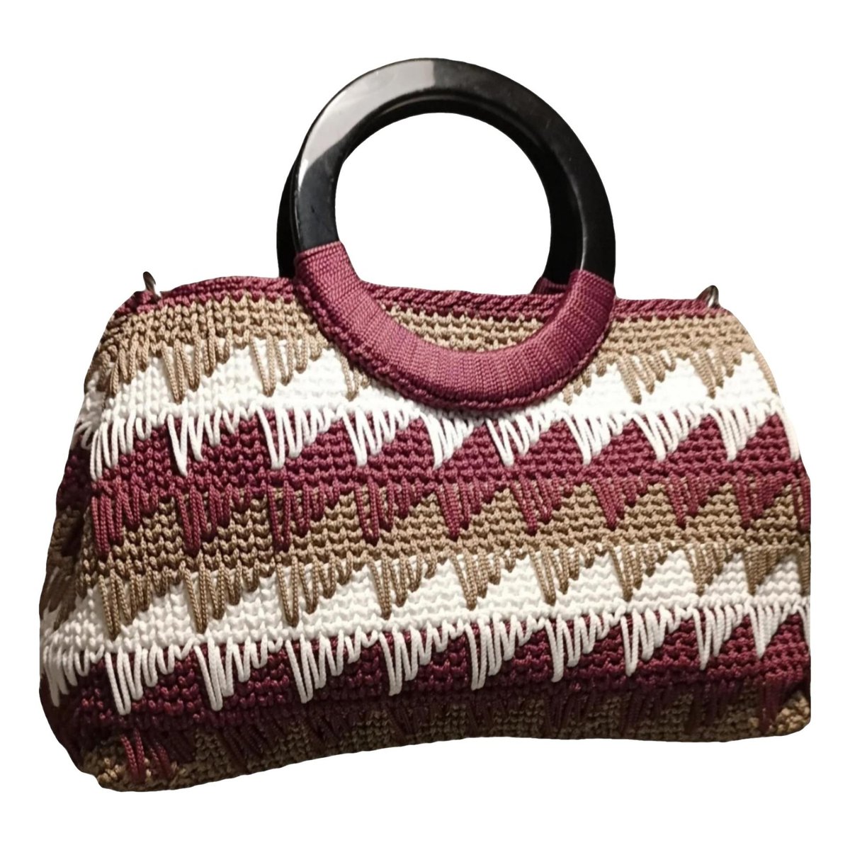 Crochet handbag