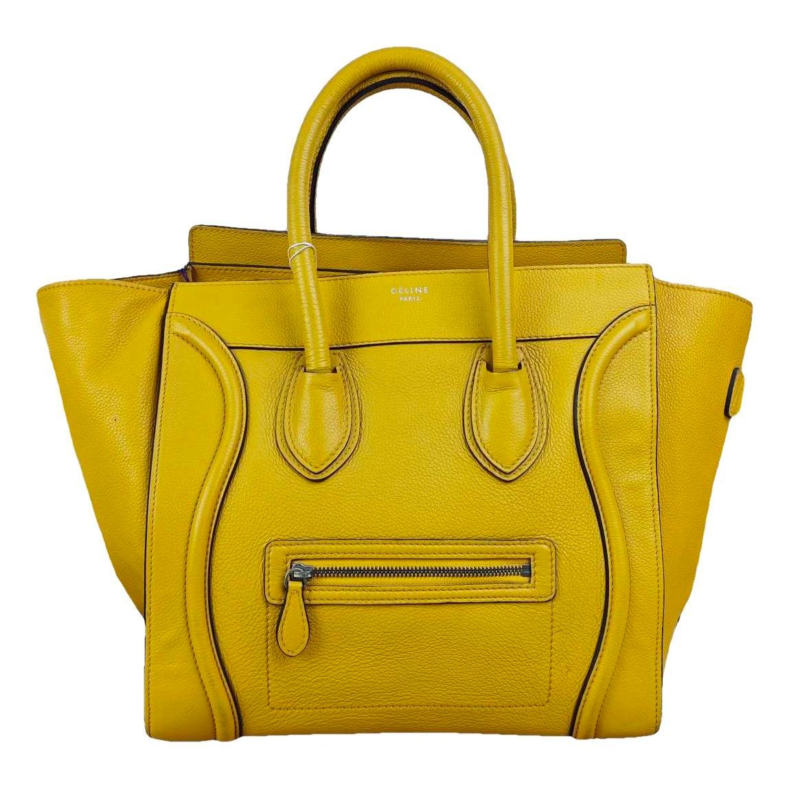 Luggage leather handbag