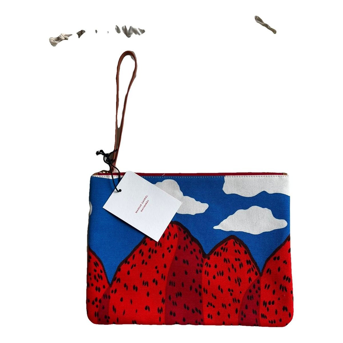 Cloth clutch bag