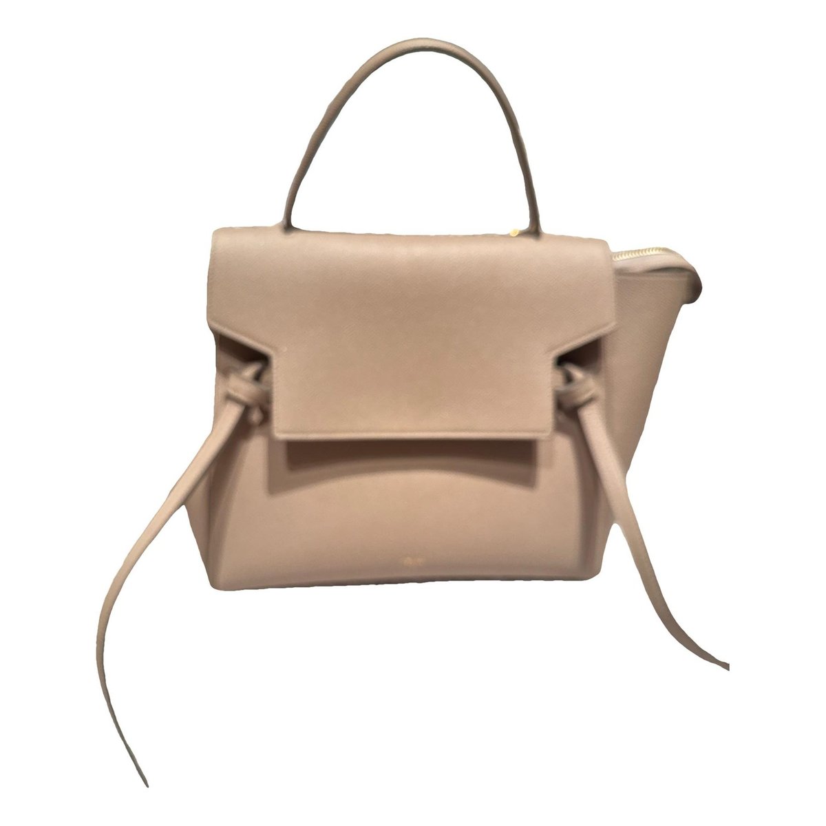 Belt leather handbag