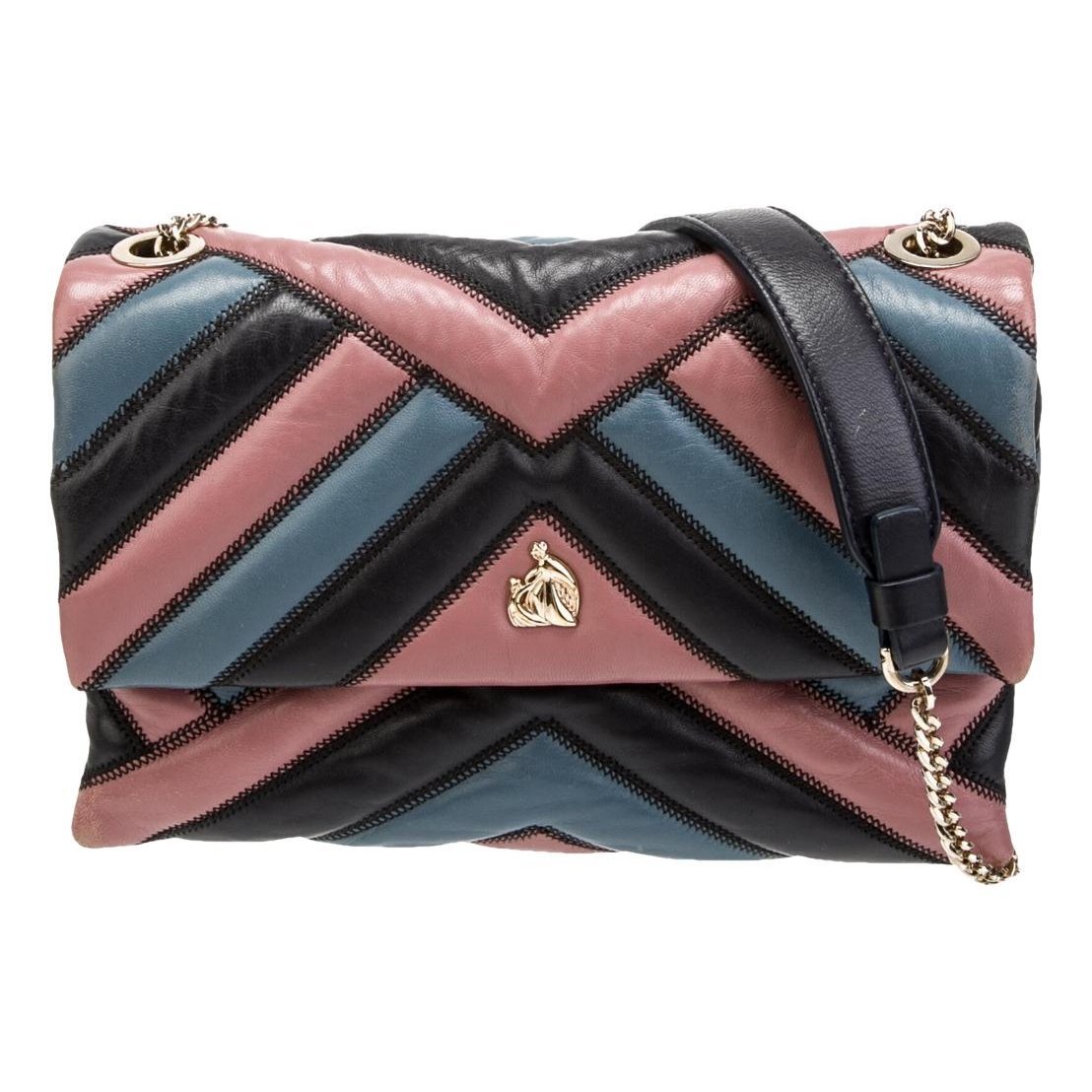 Sugar leather crossbody bag