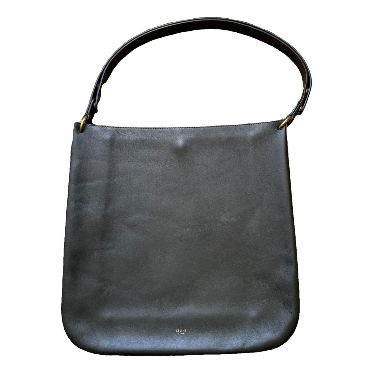 Hobo leather handbag