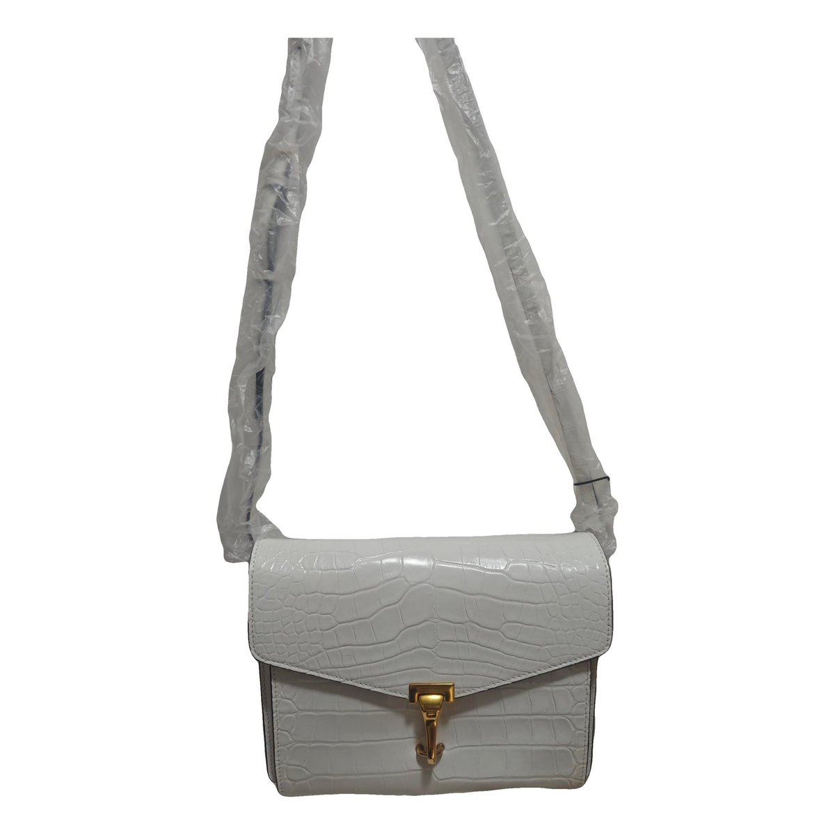 Macken patent leather crossbody bag