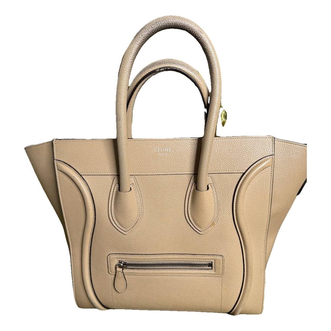 Luggage leather handbag