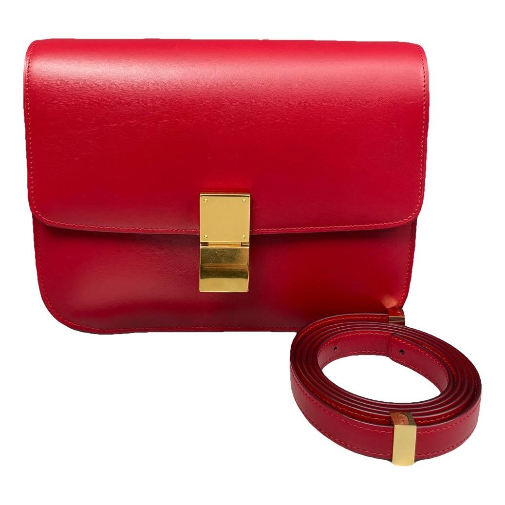 Classic leather handbag