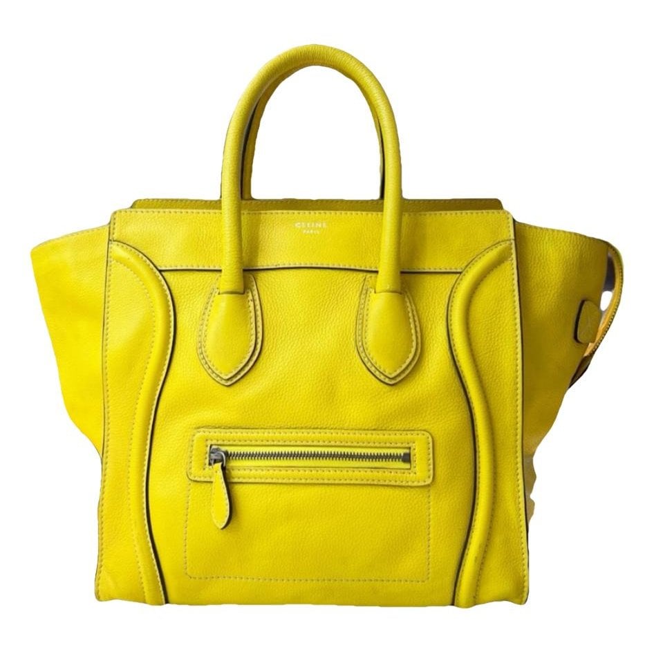 Luggage leather handbag