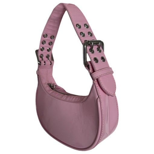 Patent leather handbag