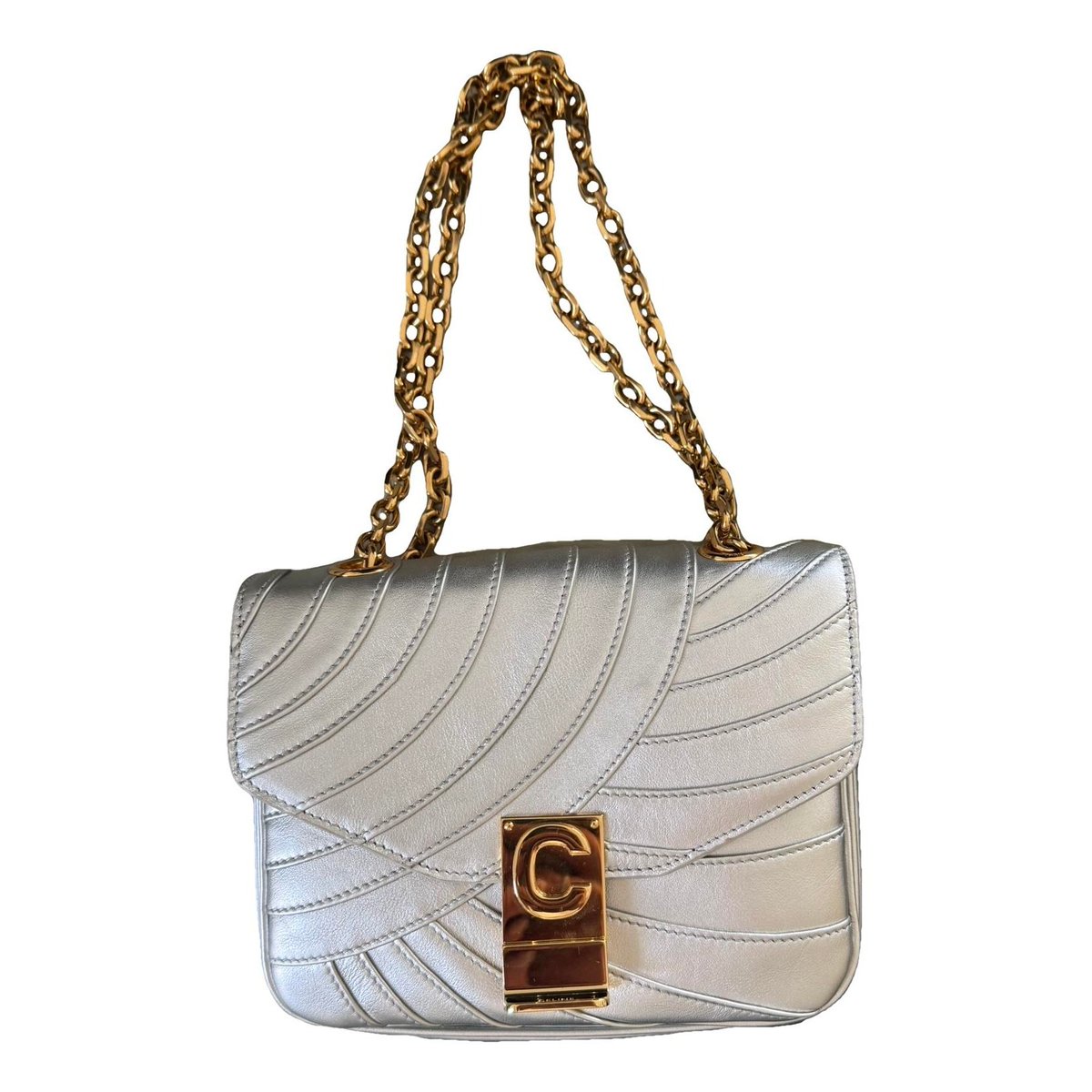 C bag leather handbag