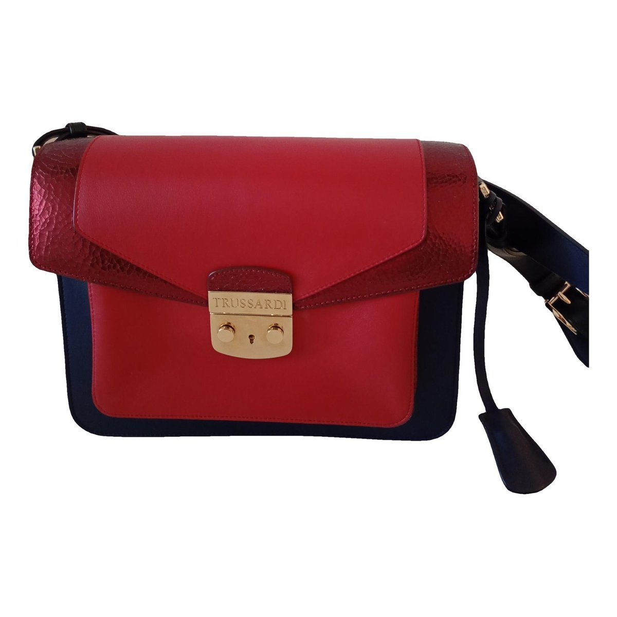 Leather crossbody bag