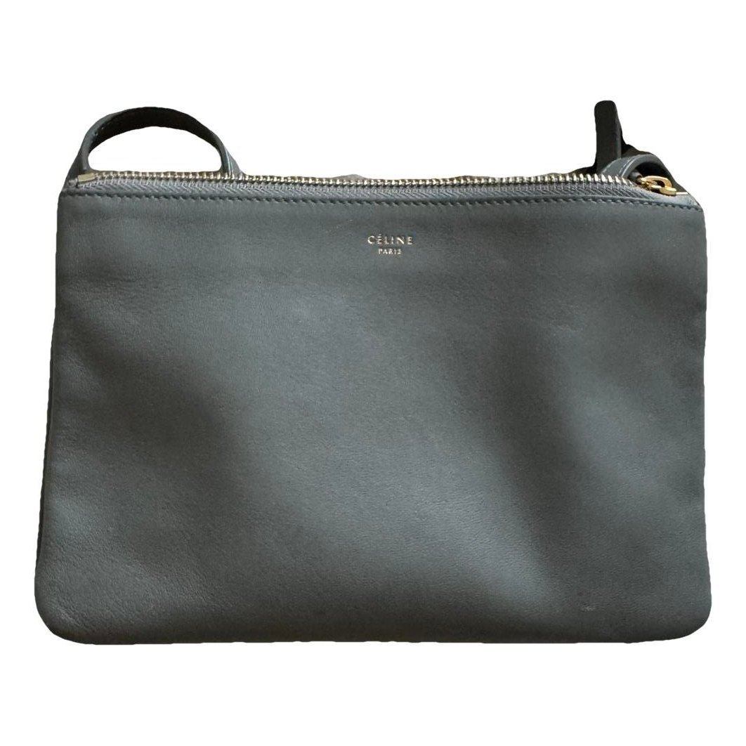 Trio leather crossbody bag