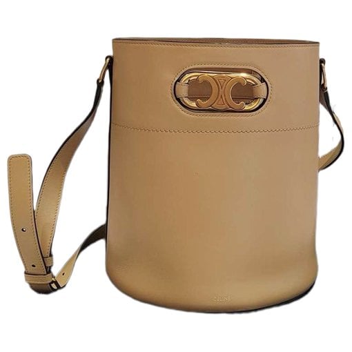 Triomphe Maillon leather handbag