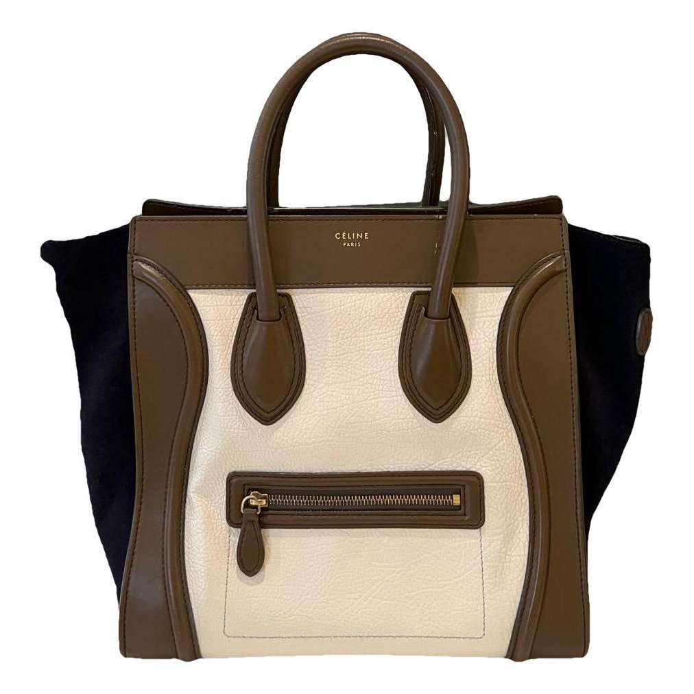 Luggage leather handbag