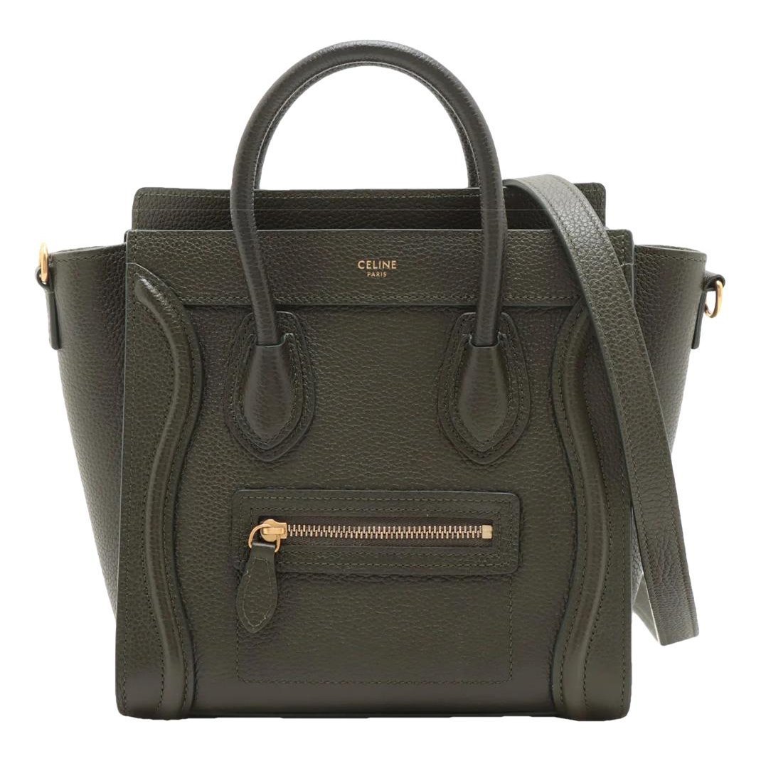 Luggage leather crossbody bag