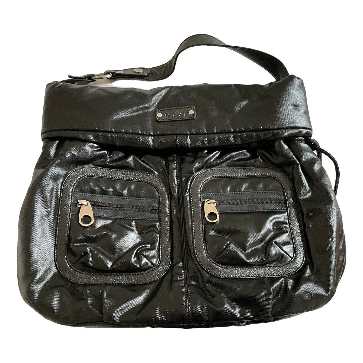 Vinyl handbag