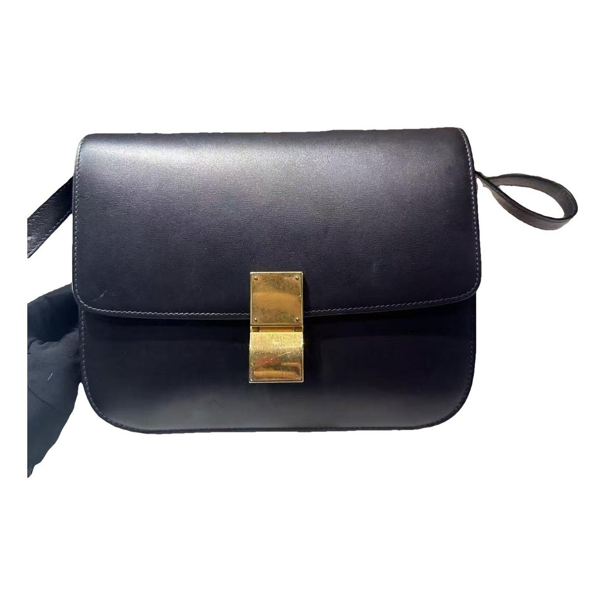 Classic leather handbag