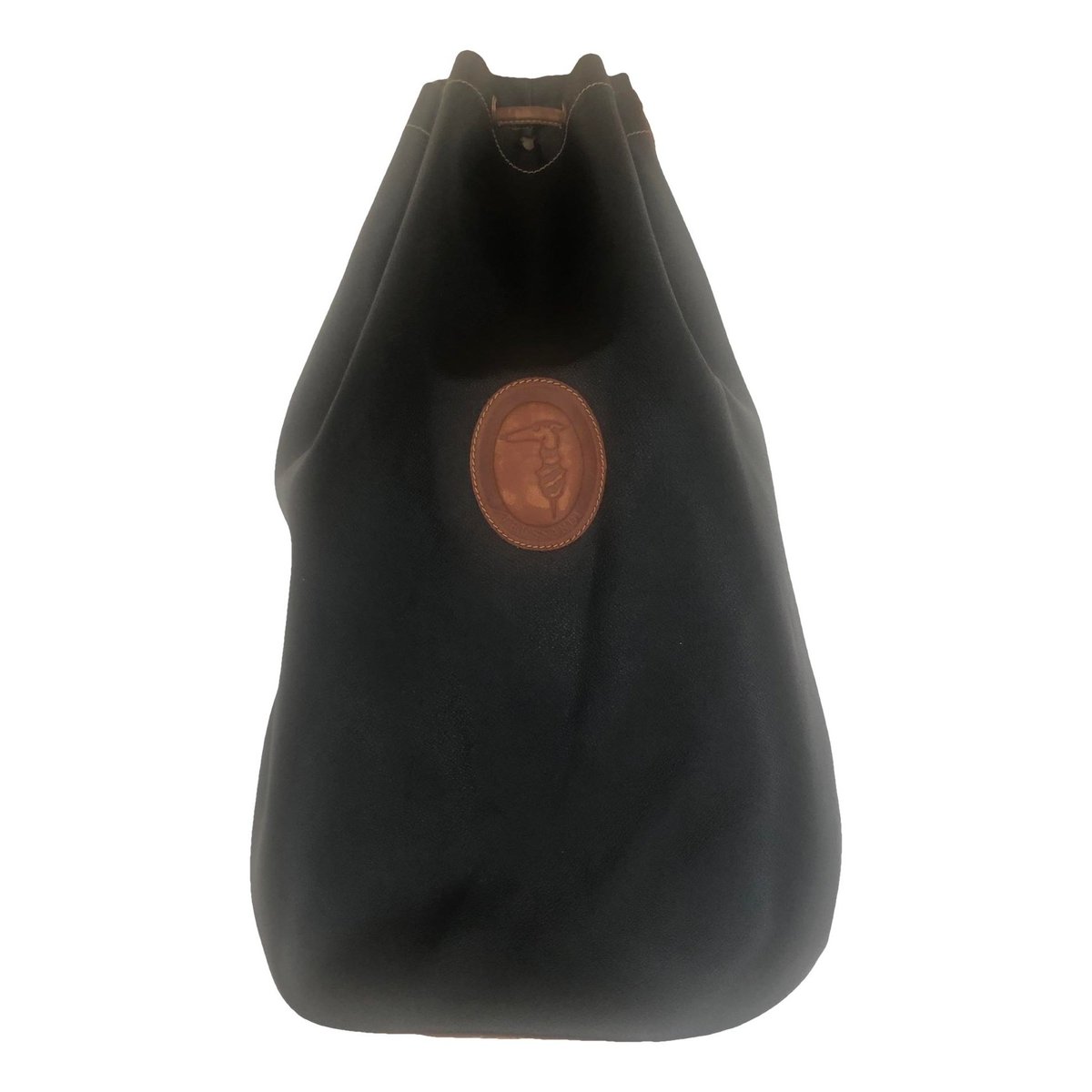 Leather travel bag