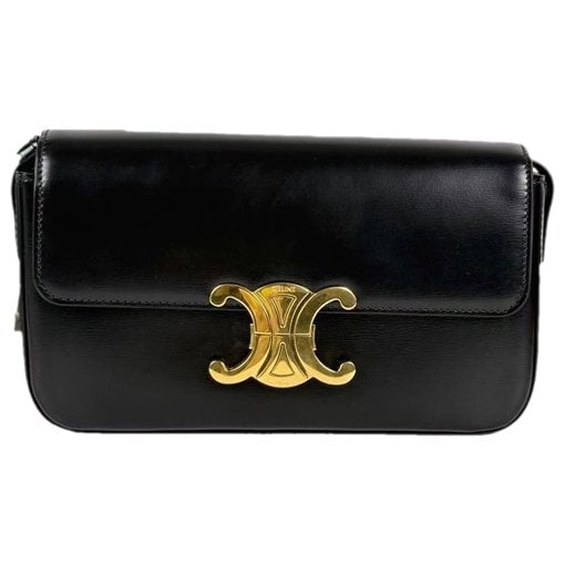 Triomphe leather handbag