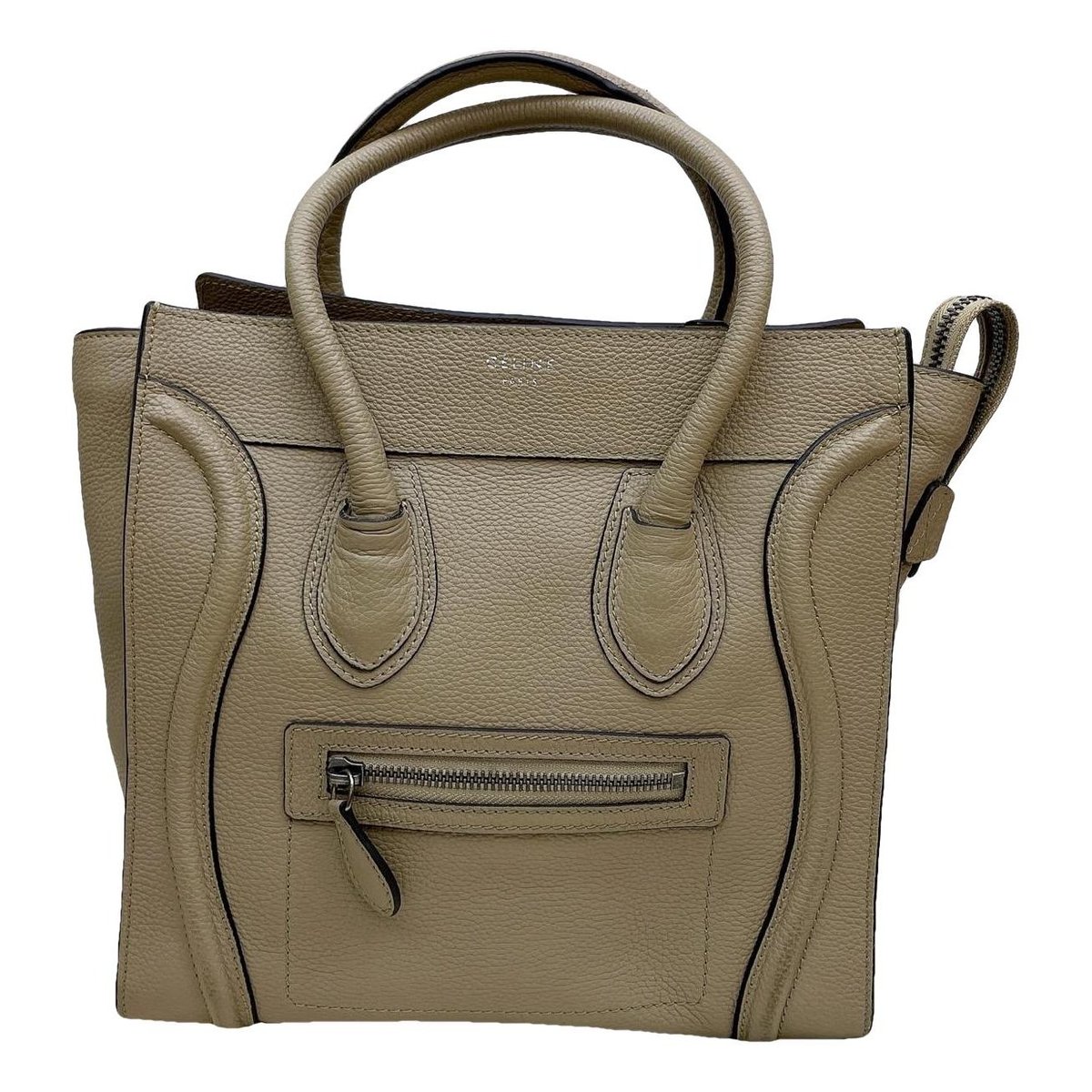 Luggage leather handbag