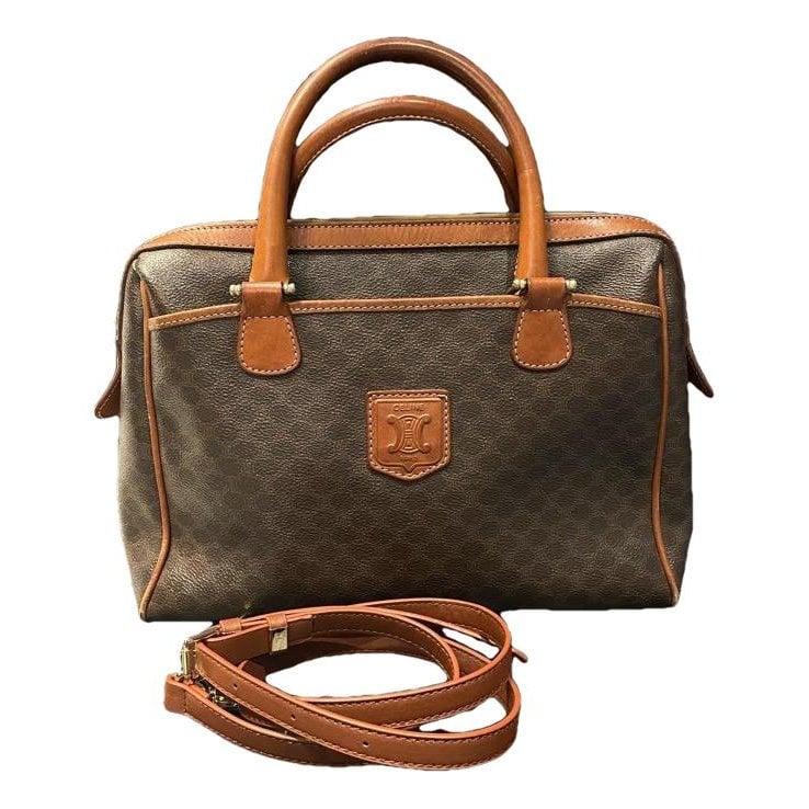 Triomphe Vintage leather handbag