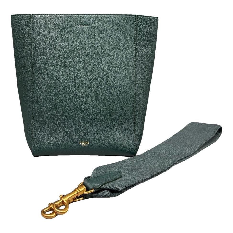 Seau Sangle leather tote