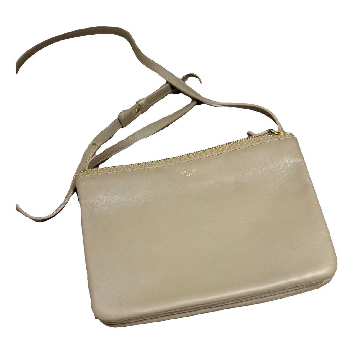 Trio leather tote