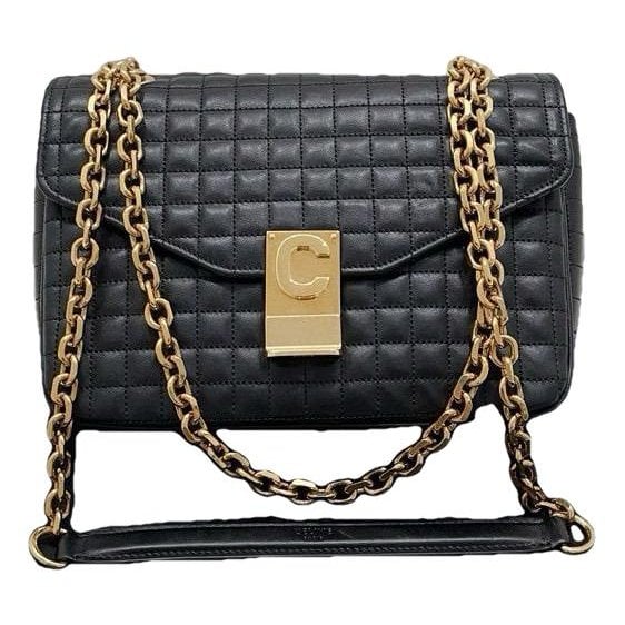 C bag leather handbag