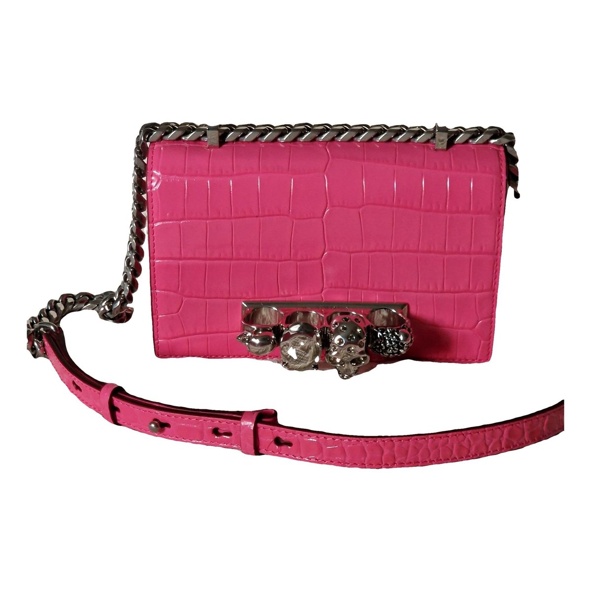 Leather crossbody bag