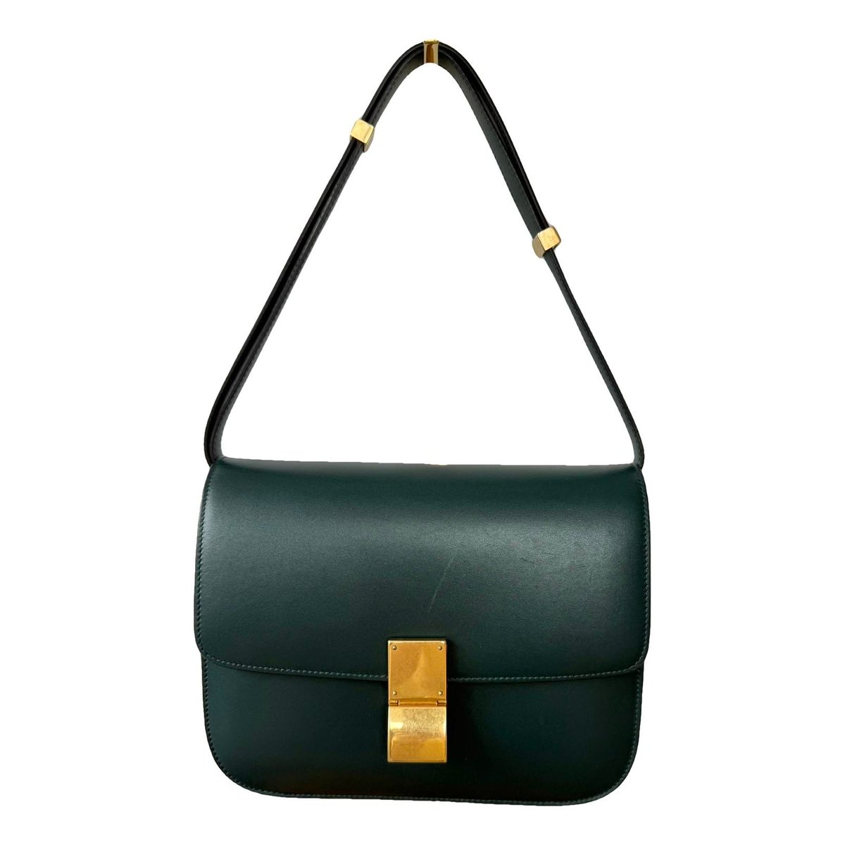 Classic leather crossbody bag