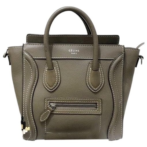 Nano Luggage leather handbag