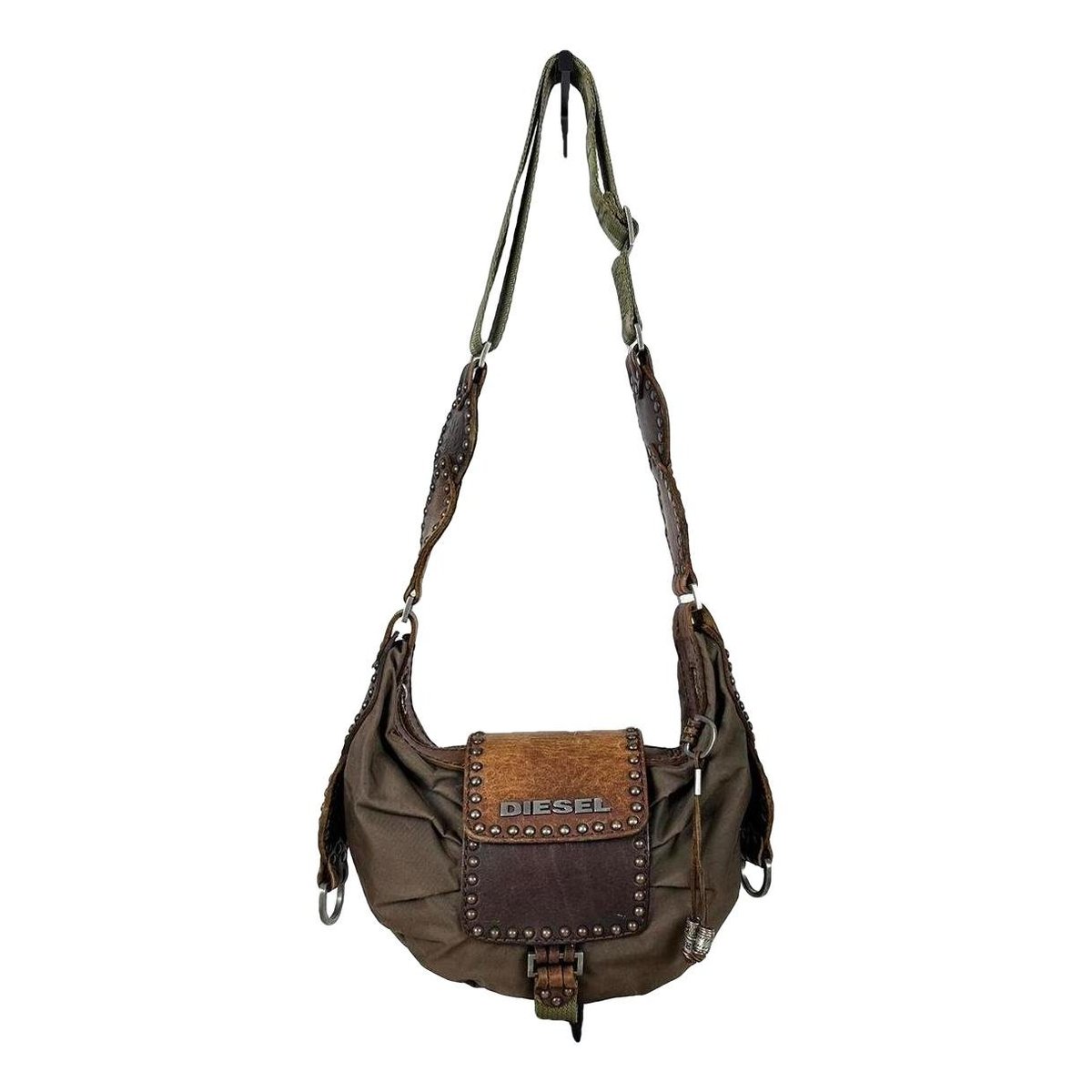 Leather crossbody bag