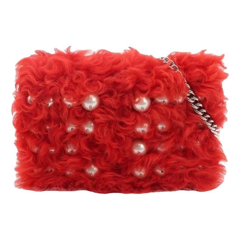 Miu Wander leather handbag