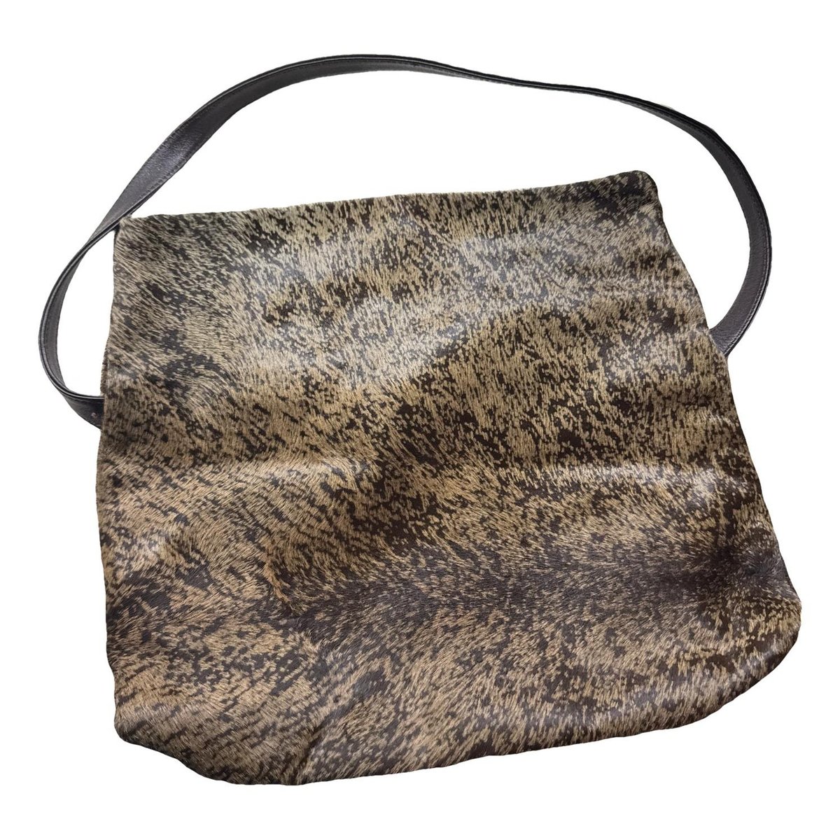 Faux fur handbag