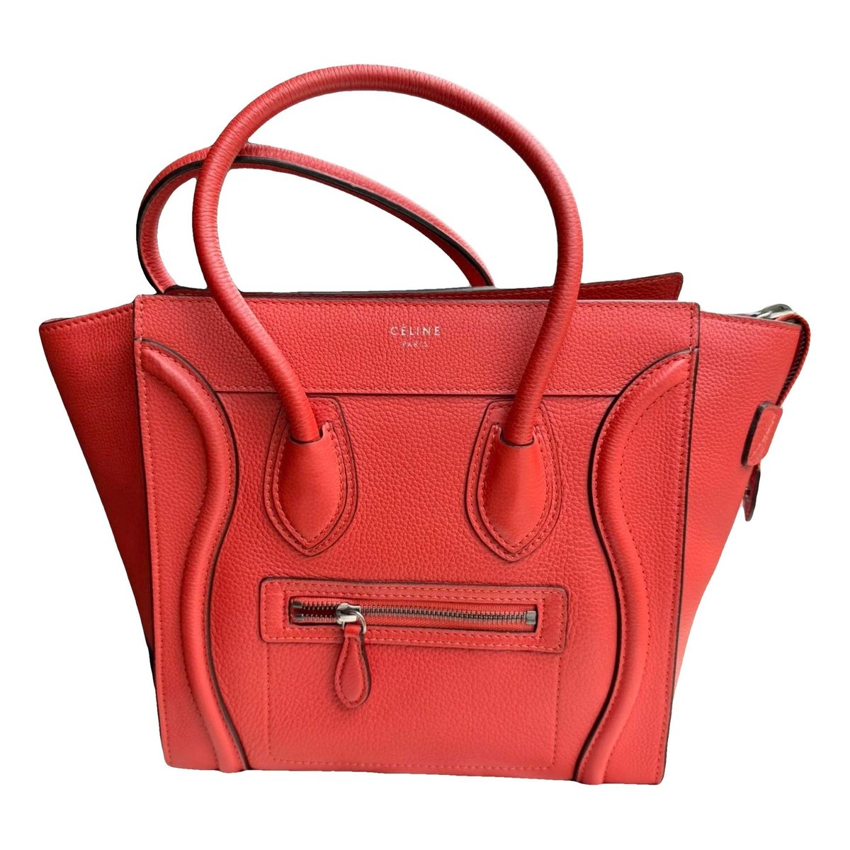 Luggage leather handbag