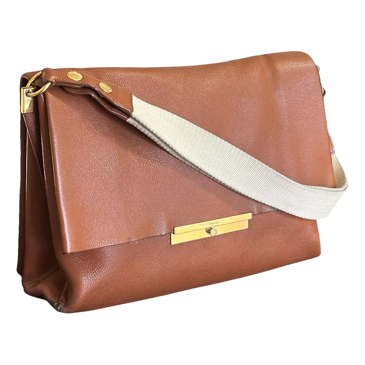 Blade leather handbag