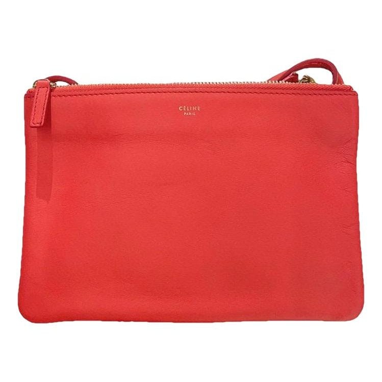 Trio leather crossbody bag