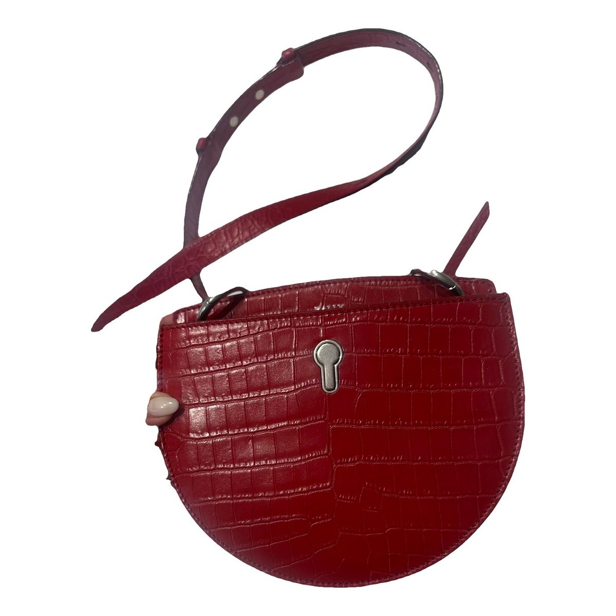 Leather crossbody bag