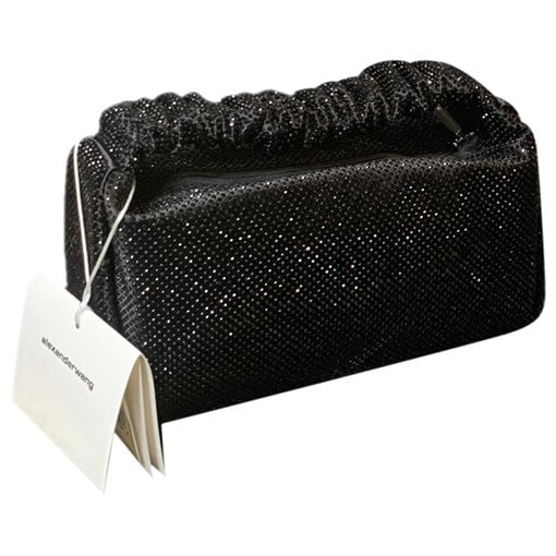 Glitter clutch bag