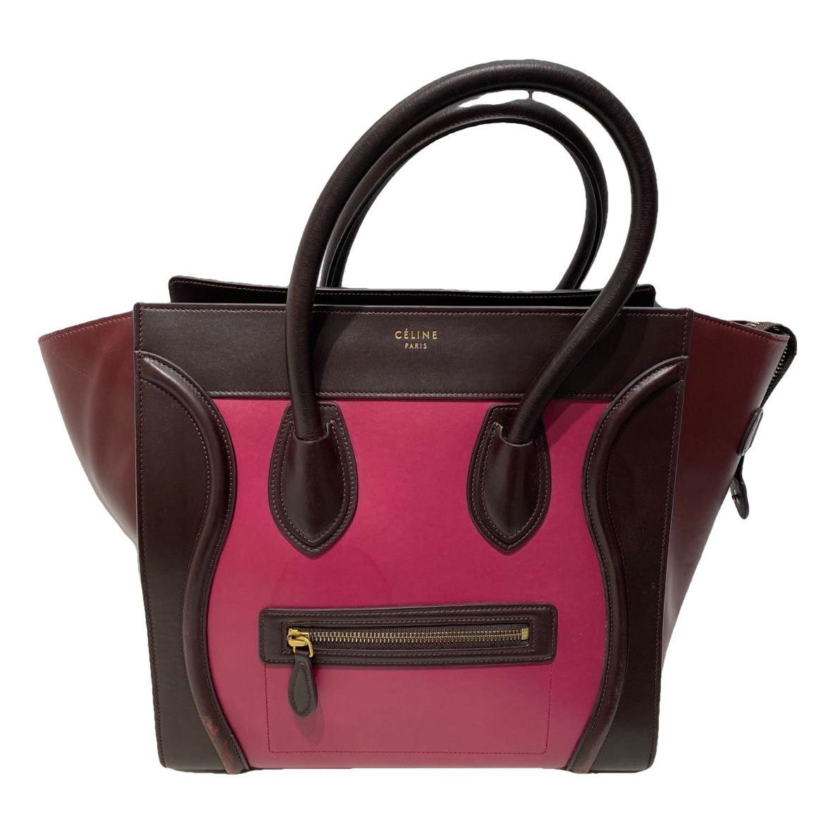 Luggage leather handbag