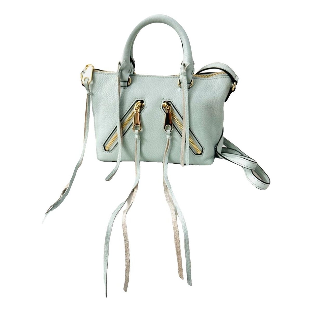 Leather mini bag