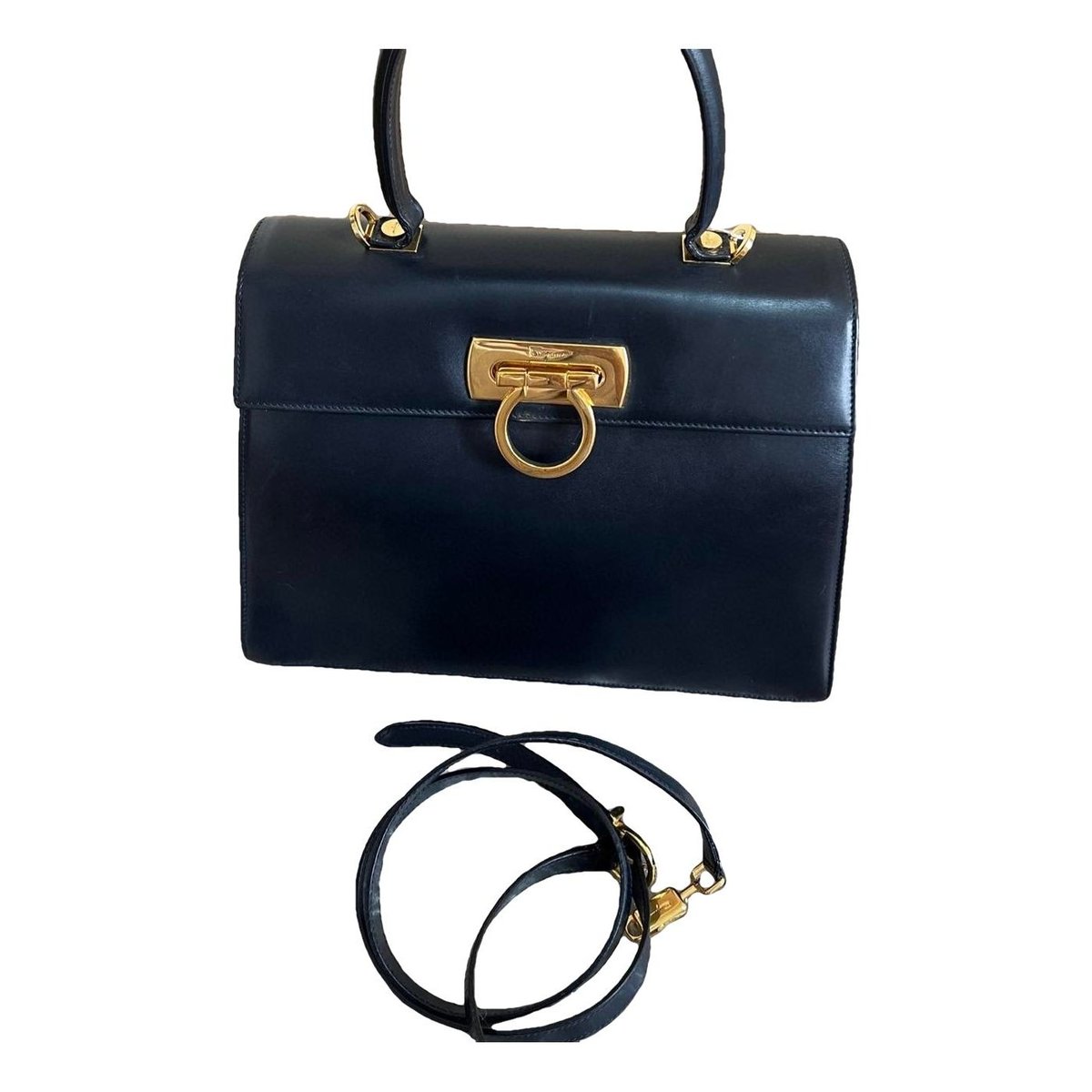 Iconic Top Handle leather handbag