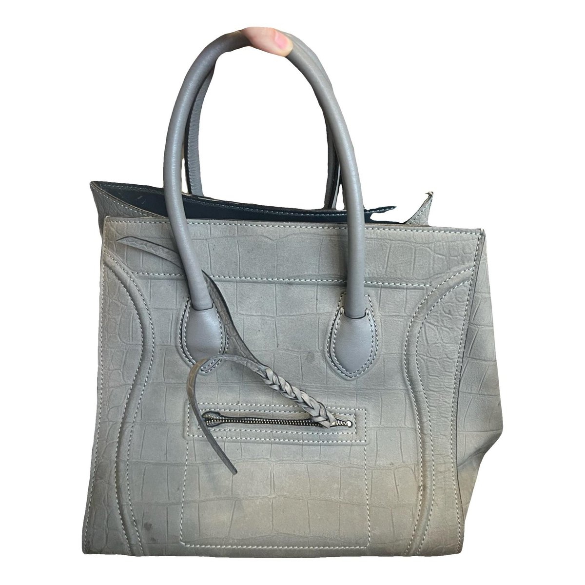 Luggage leather handbag
