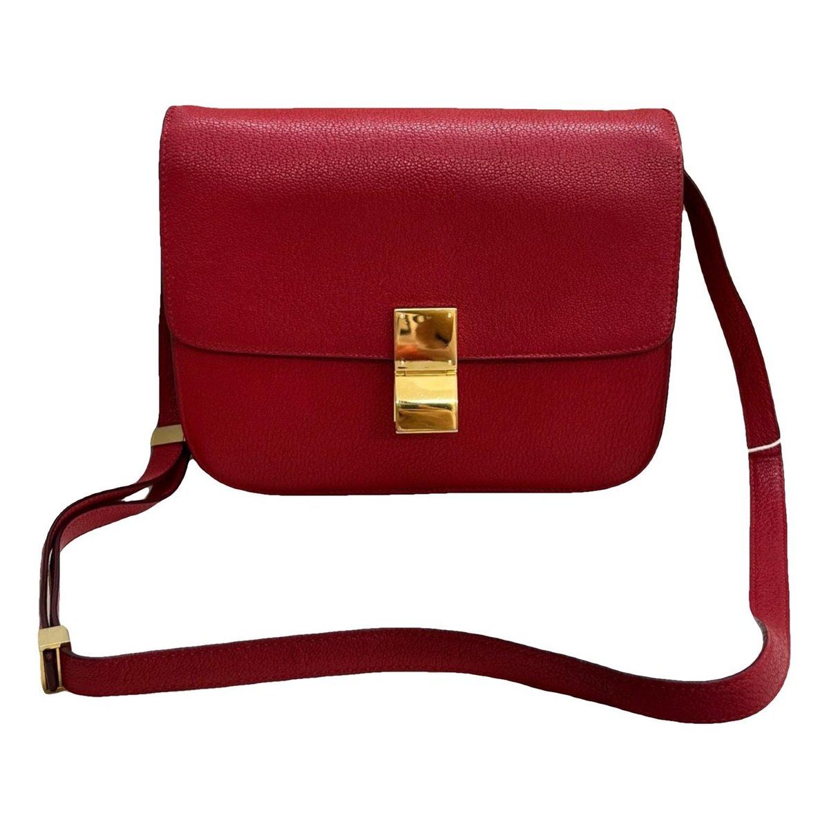 Classic leather crossbody bag