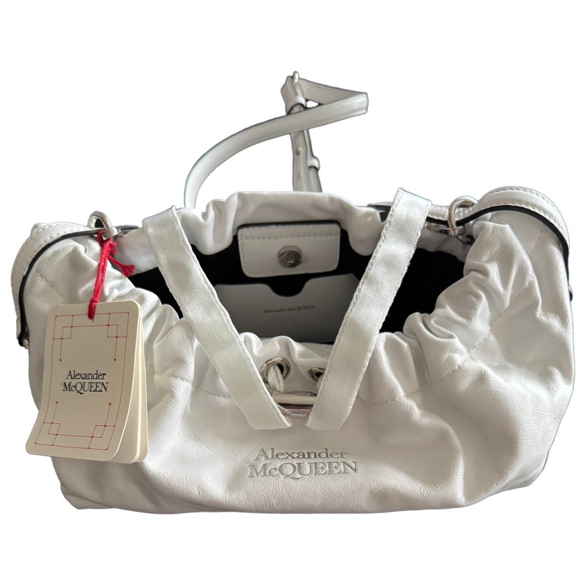 Leather crossbody bag