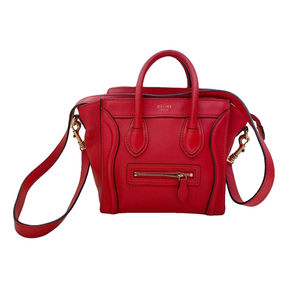Luggage leather handbag