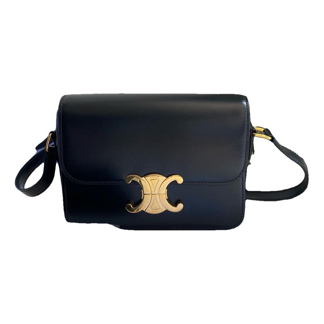 Classic leather crossbody bag