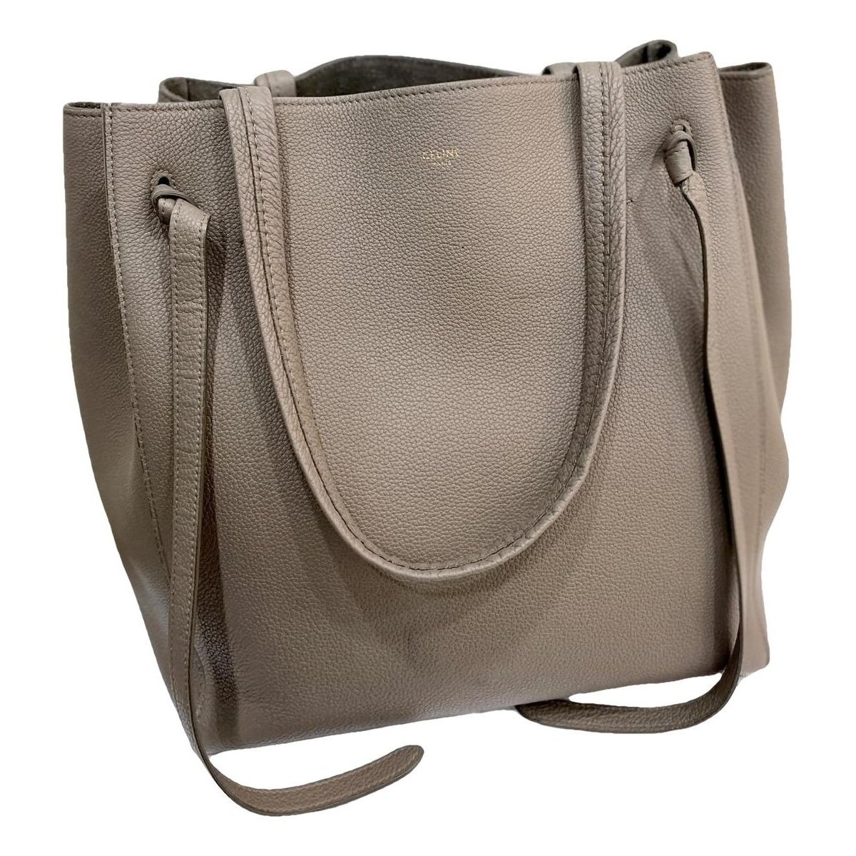 Cabas Phantom leather handbag