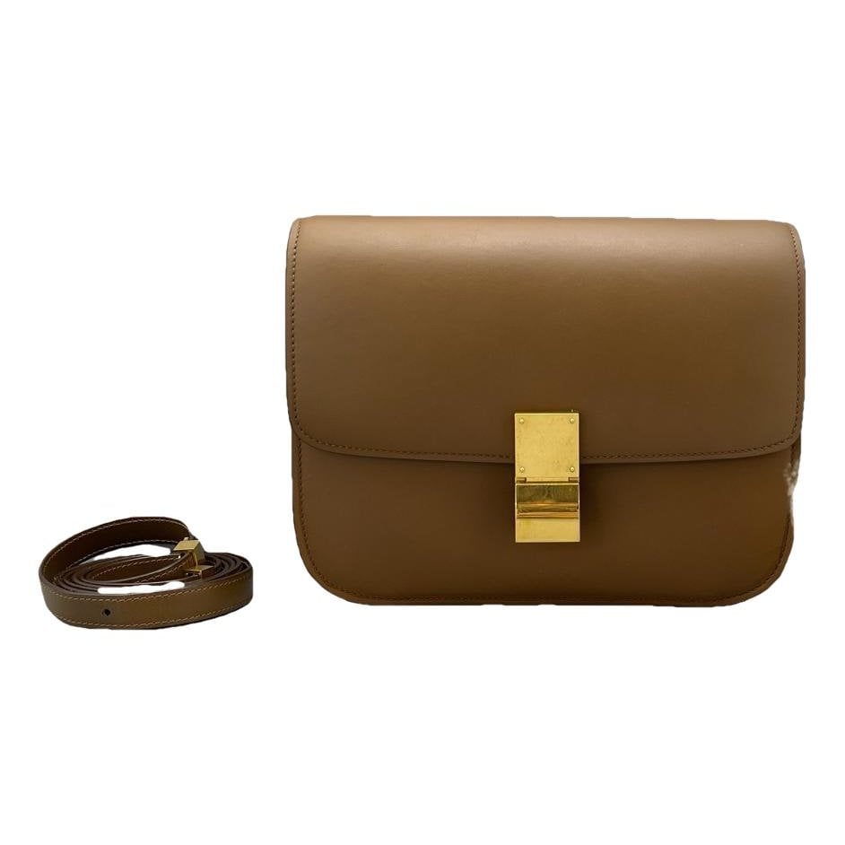 Classic leather handbag