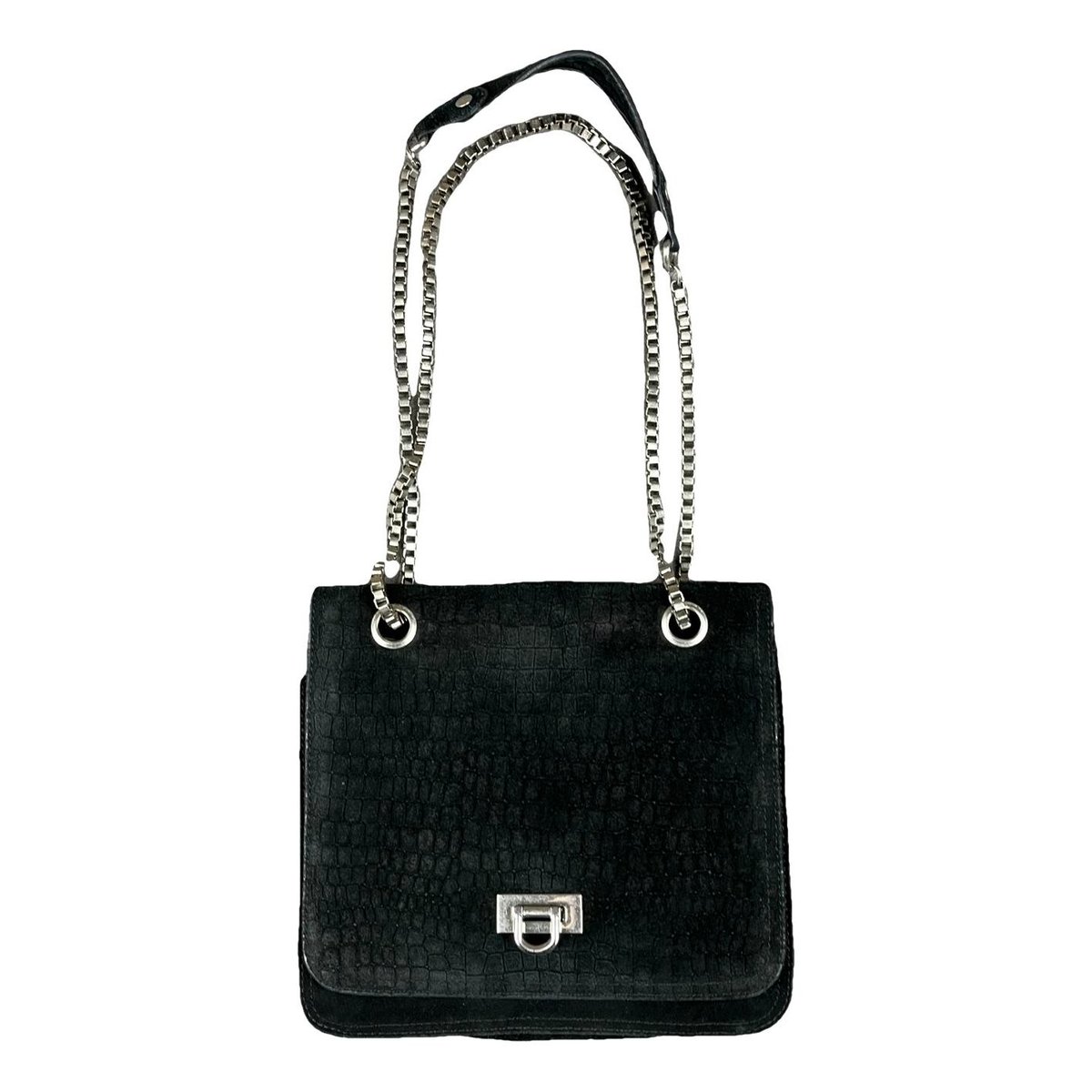Velvet handbag