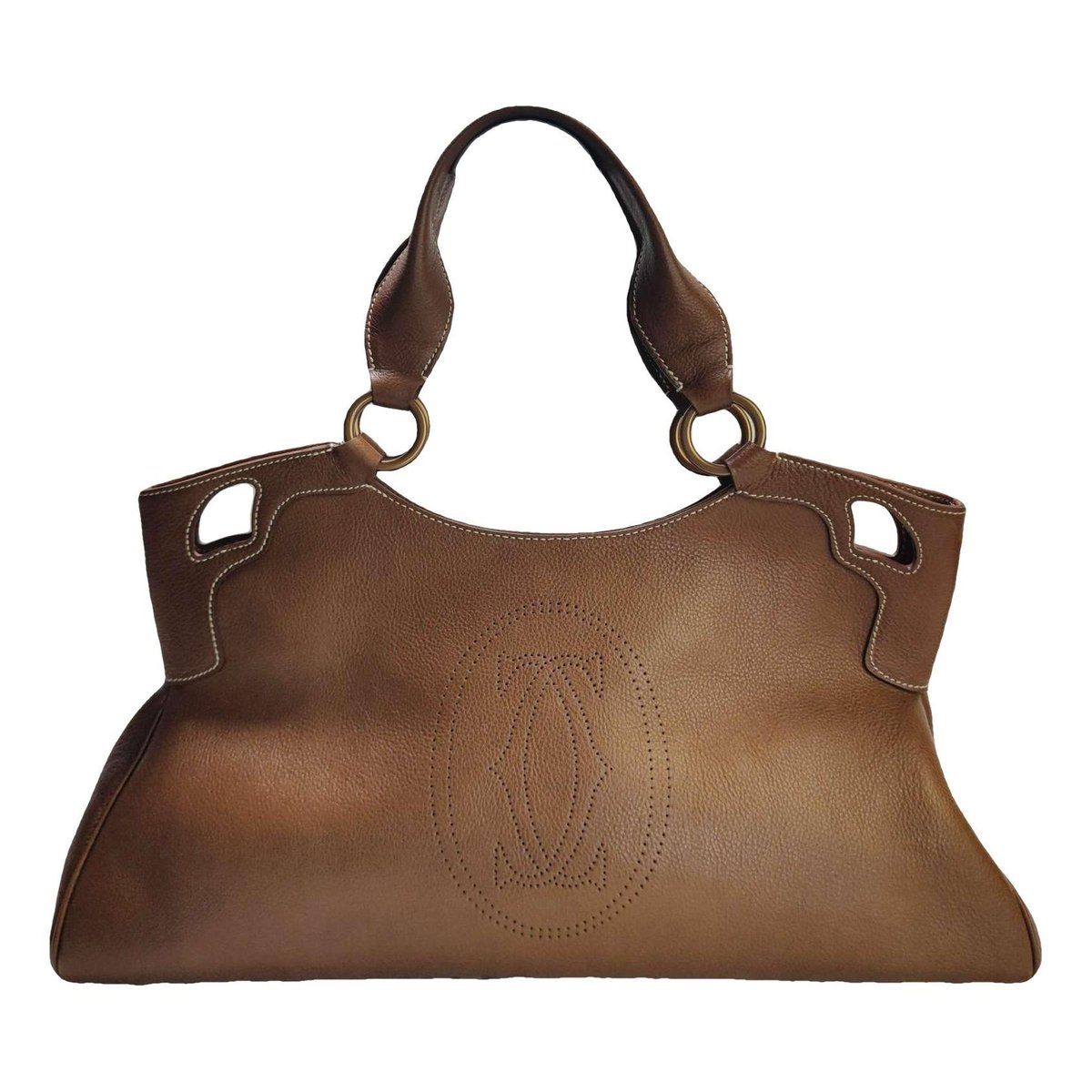C leather handbag