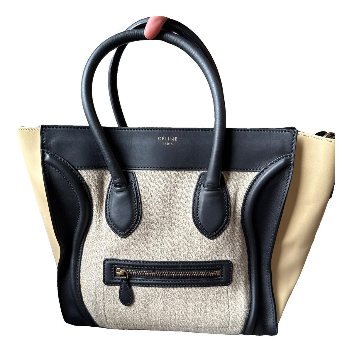 Luggage leather bag
